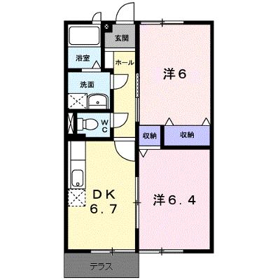 ファミール三次Ａ棟 101【管理NO：1-007242601-01010】 ★家具家電は申し込み後に搬入します★の物件画像