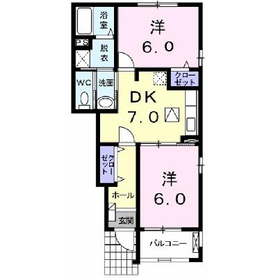 ダンデライオンＣ 103【管理NO：1-014191701-01030】 ★家具家電は申し込み後に搬入しますの物件画像