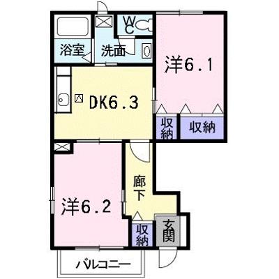 レジデンスＫ　Ⅱ 101【管理NO：1-012629402-01010】 ★家具家電は申し込み後に搬入します★の物件画像