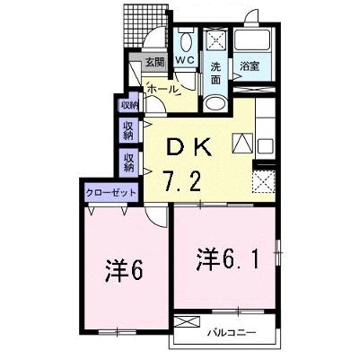 ブリーゼＡ 101【管理NO：1-017821301-01010】 ★家具家電は申し込み後に搬入します★の物件画像