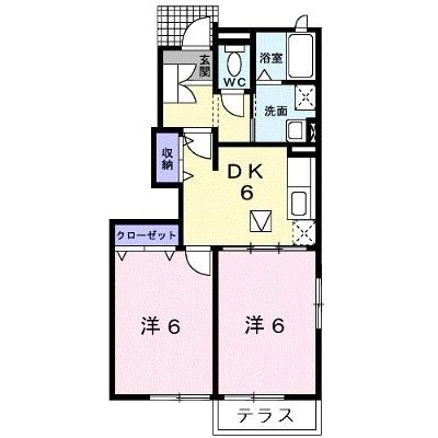 カーサ・プラシード 101【管理NO：1-017042401-01010】 ★家具家電は申し込み後に搬入しますの物件画像