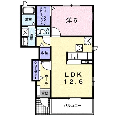 焼山・沖田レジデンスＢ 104【管理NO：1-015012402-01040】 ★家具家電は申し込み後に搬入します★の物件画像