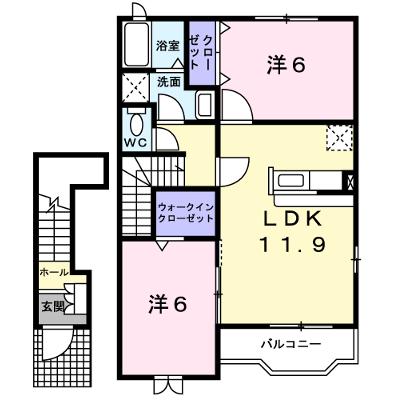 サニーヒルⅠ 203【管理NO：1-014103501-02030】 ★家具家電は申し込み後に搬入します 2026年07月中旬入居可能の物件画像