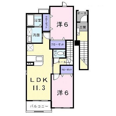 カーサ　セレノ　Ａ 203【管理NO：1-013343101-02030】 ★家具家電は申し込み後に搬入します★の物件画像