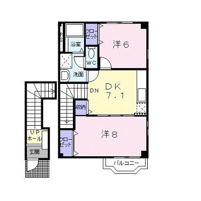 グランドールセレノＢ 203【管理NO：1-012954902-02030】 ★家具家電は申し込み後に搬入します 2026年07月中旬入居可能の物件画像