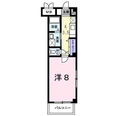 コリウス 201【管理NO：1-012395801-02010】 ★家具家電は申し込み後に搬入しますの物件画像