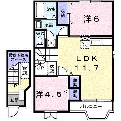 クレストール２１ 203【管理NO：1-007413201-02030】 ★家具家電は申し込み後に搬入します★の物件画像