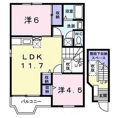 クレストール２１ 201【管理NO：1-007413201-02010】 ★家具家電は申し込み後に搬入します★の物件画像