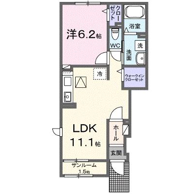 スクエアメゾン 101【管理NO：1-027952801-01010】 ★家具家電は申し込み後に搬入しますの物件画像