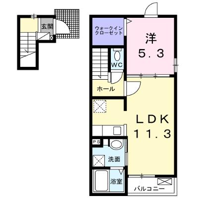 ロータス 201【管理NO：1-027518101-02010】 ★家具家電は申し込み後に搬入します★の物件画像