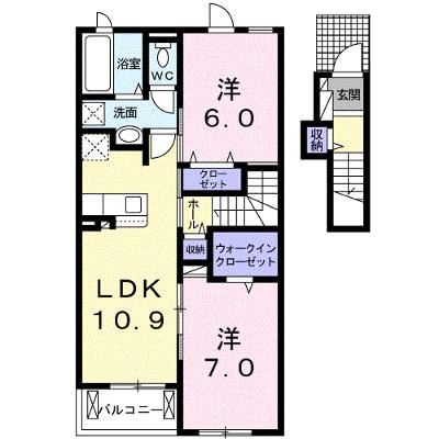 クロガネＡ 202【管理NO：1-025276001-02020】 ★家具家電は申し込み後に搬入します★の物件画像