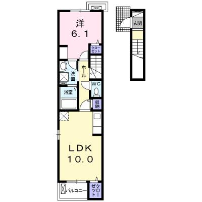 ジェイドイースト 206【管理NO：1-025187401-02060】 ★家具家電は申し込み後に搬入します★の物件画像