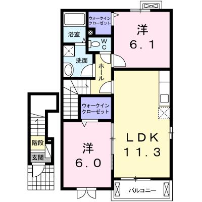 ナーシサス　ガーデン 204【管理NO：1-017443101-02040】 ★家具家電は申し込み後に搬入しますの物件画像