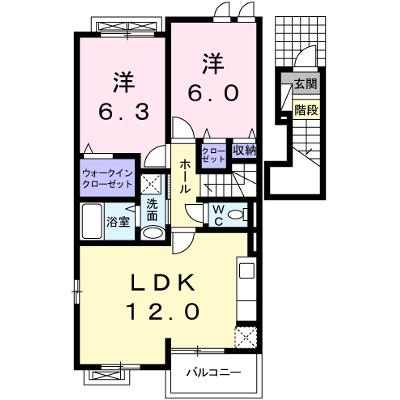 ミストラルⅠ 202【管理NO：1-016575601-02020】 ★家具家電は申し込み後に搬入します 2026年07月中旬入居可能の物件画像