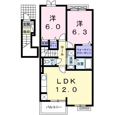 シャン・ド・フルール 203【管理NO：1-016367601-02030】 ★家具家電は申し込み後に搬入します★の物件画像