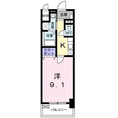カーサ・フィオーレ中広通り 1004【管理NO：1-015271901-10040】 ★家具家電は申し込み後に搬入しますの物件画像