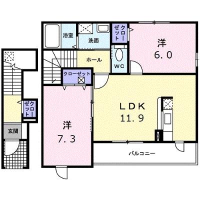 グラース　プラシード 204【管理NO：1-015041501-02040】 ★家具家電は申し込み後に搬入します★の物件画像