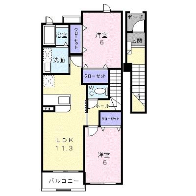 メリディオ　Ⅰ番館 202【管理NO：1-014311301-02020】 ★家具家電は申し込み後に搬入します★の物件画像