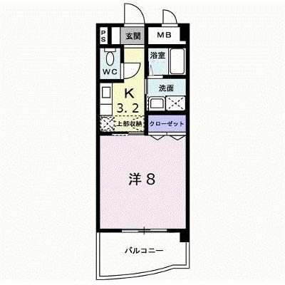 カーサ・デ・ナカスジ 303【管理NO：1-010787801-03030】 ★家具家電は申し込み後に搬入します★の物件画像