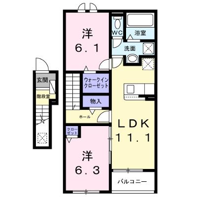 ハウスアイ益田 202【管理NO：1-028707201-02020】 ★家具家電は申し込み後に搬入します★の物件画像