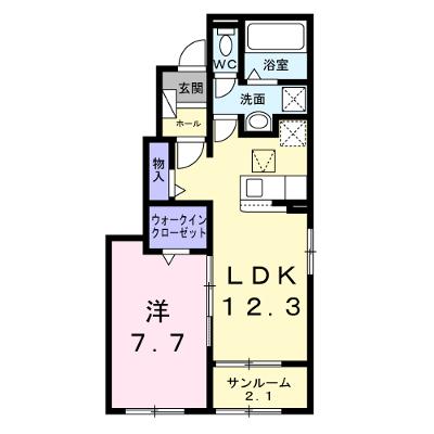 ハウスアイ益田 101【管理NO：1-028707201-01010】 ★家具家電は申し込み後に搬入します★の物件画像