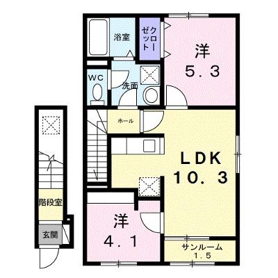 シャトーＫＩＮＫＩ　Ａ 205【管理NO：1-028483101-02050】 ★家具家電は申し込み後に搬入します★の物件画像