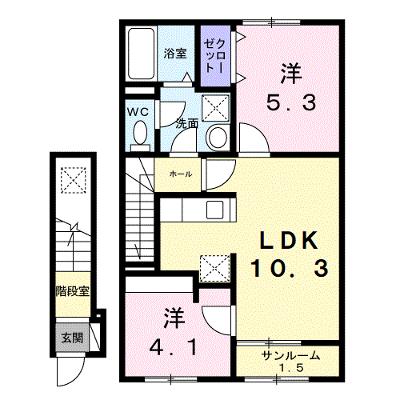 シャトーＫＩＮＫＩ　Ａ 202【管理NO：1-028483101-02020】 ★家具家電は申し込み後に搬入します★ ★2026年09月上旬入居可能★の物件画像