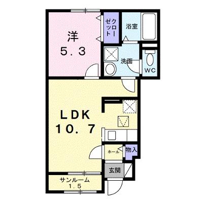 シャトーＫＩＮＫＩ　Ａ 103【管理NO：1-028483101-01030】 ★家具家電は申し込み後に搬入します★ ★2026年09月上旬入居可能★の物件画像