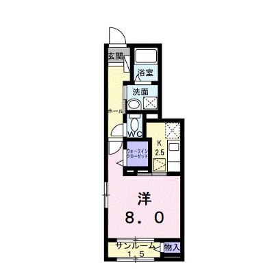 カーサ　グラシオッソ　祇園　Ａ 105【管理NO：1-028451601-01050】 ★家具家電は申し込み後に搬入します★の物件画像