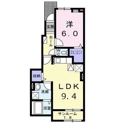 カーサ・グランデ　Ｂ 102【管理NO：1-026867202-01020】 ★家具家電は申し込み後に搬入します★の物件画像