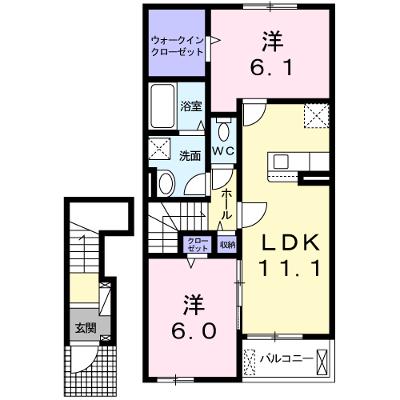 アップフィールド　Ⅱ 202【管理NO：1-026429702-02020】 ★家具家電は申し込み後に搬入します★の物件画像