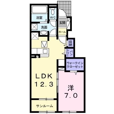 クロガネＡ 102【管理NO：1-025276001-01020】 ★家具家電は申し込み後に搬入します★の物件画像