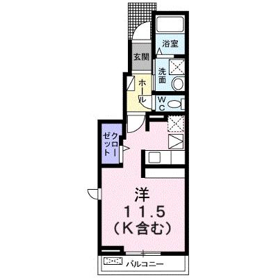 リバティコート 103【管理NO：1-020332001-01030】 ★家具家電は申し込み後に搬入します★の物件画像