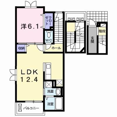 まほら 305【管理NO：1-019550801-03050】 ★家具家電は申し込み後に搬入します★の物件画像