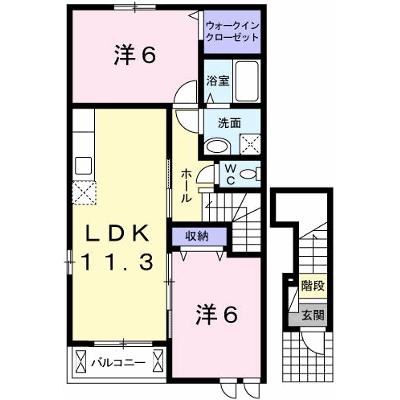 ラ・リズィエール　１番館 201【管理NO：1-017627601-02010】 ★家具家電は申し込み後に搬入します★の物件画像