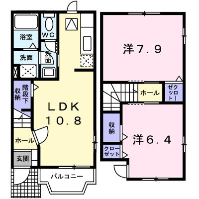 アプリコット 109【管理NO：1-016359201-01090】 ★家具家電は申し込み後に搬入しますの物件画像
