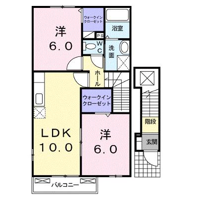 ウエストハーモニー 201【管理NO：1-015168701-02010】 ★家具家電は申し込み後に搬入しますの物件画像