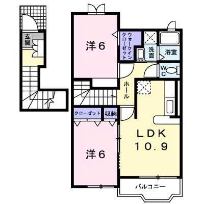 サン　フィオーレ 202【管理NO：1-014102501-02020】 ★家具家電は申し込み後に搬入します★ ★2026年08月中旬入居可能★の物件画像