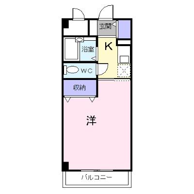 セゾン升本 402【管理NO：1-010544901-04020】 ★家具家電は申し込み後に搬入します★の物件画像