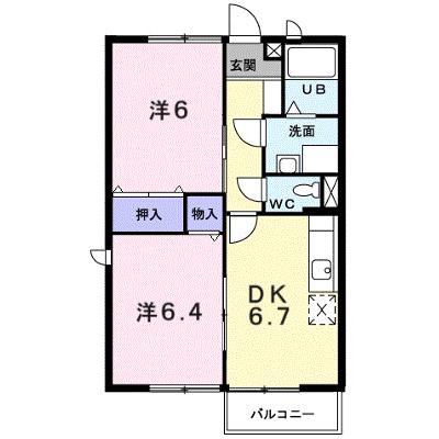 ソレアードＴ 204【管理NO：1-007764101-02040】 ★家具家電は申し込み後に搬入します★の物件画像