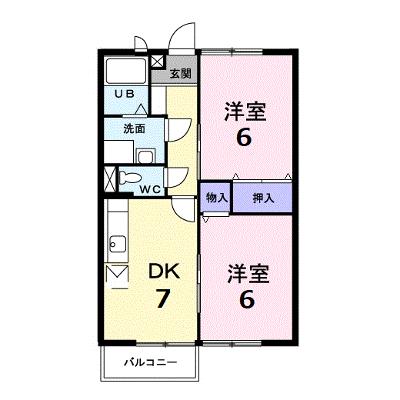 リバ－サイドコ－ト 103【管理NO：1-007245701-01030】 ★家具家電は申し込み後に搬入します★の物件画像