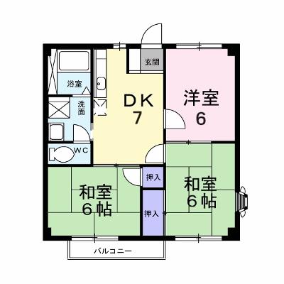ニューシティ戸坂 201【管理NO：1-002734401-02010】 ★家具家電は申し込み後に搬入します★の物件画像