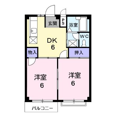 エルディム古谷 203【管理NO：1-002477401-02030】 ★家具家電は申し込み後に搬入します★の物件画像