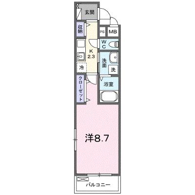 Ｂｏｓｃａｔｏ　Ｍ． 206【管理NO：1-027742801-02060】 ★家具家電は申し込み後に搬入します★の物件画像