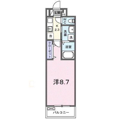 Ｂｏｓｃａｔｏ　Ｔ． 204【管理NO：1-027742701-02040】 ★家具家電は申し込み後に搬入しますの物件画像