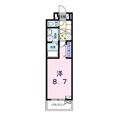 アクアプラ島田 103【管理NO：1-027096301-01030】 ★家具家電は申し込み後に搬入します★の物件画像