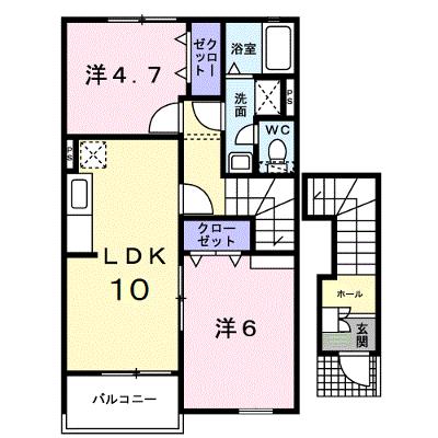 カーサ・エテルノ 202【管理NO：1-013385901-02020】 ★家具家電は申し込み後に搬入します★の物件画像