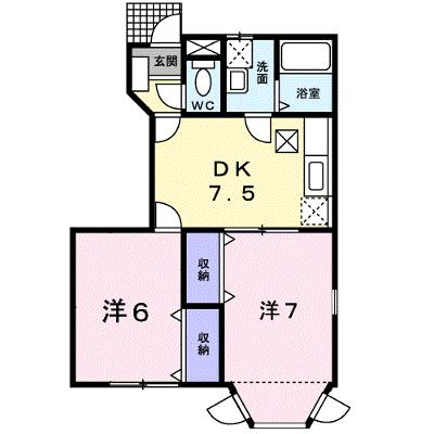 メゾンセレッソ　Ⅱ 101【管理NO：1-011096002-01010】 ★家具家電は申し込み後に搬入します★の物件画像