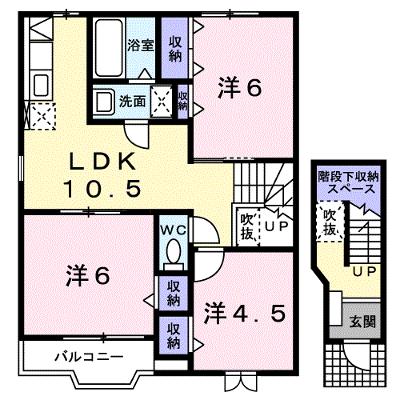 アルカンシエル 201【管理NO：1-010157201-02010】 ★家具家電は申し込み後に搬入します★の物件画像