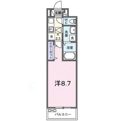 エルマーノＴ２ 104【管理NO：1-028260201-01040】 ★家具家電は申し込み後に搬入します★ ★2026年12月中旬入居可能★の物件画像